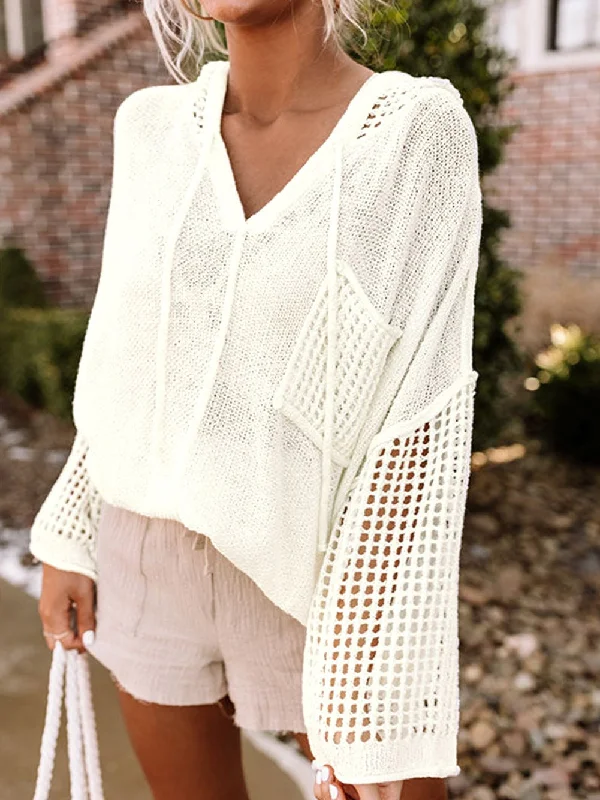 Off-White Crochet Cardigan Lightweight Heavyweight Midweight