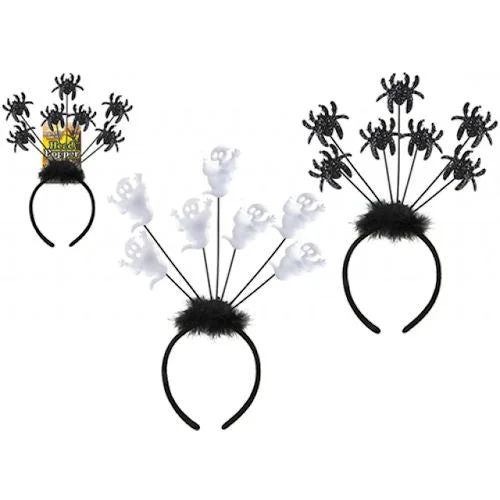 Halloween Spooky Head Bopper - Single Design Assorted Fun Party Headwear Fancy Dress Halloween Spooky Head Bopper - Single Design Assorted Fun Party Headwear Fancy Dress