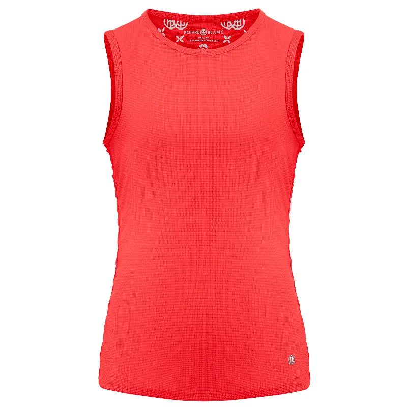 Ladies Poivre Blanc Tank Top navy tank top