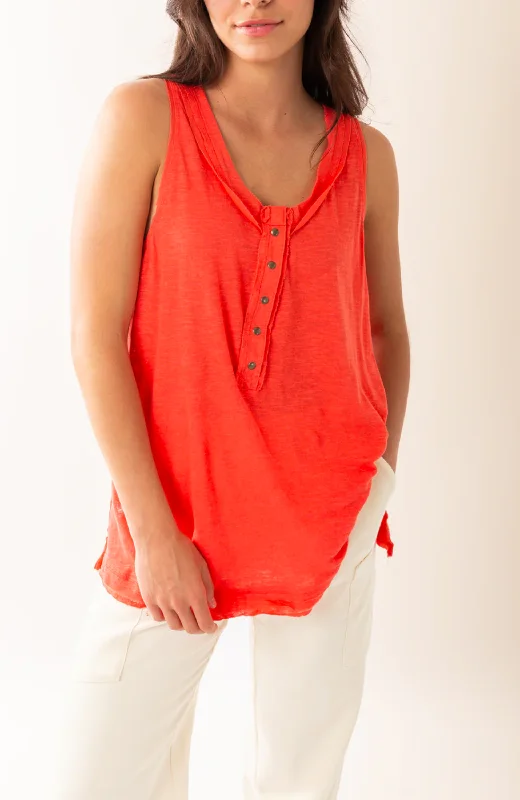 Free People - Love Language Solid Tank yoga tank top