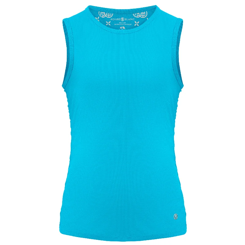 Ladies Poivre Blanc Tank Top black tank top