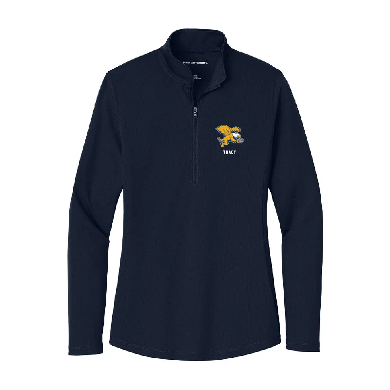 Canisius - NCAA Women's Cross Country : Jocelyn Tracy - Women's Lightweight Quarter Zip Jacket Corduroy Jacket Velvet Jacket Brocade Jacket
