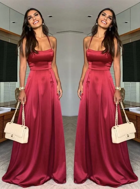 long burgundy prom dresses     cg23010