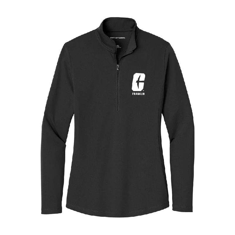 UNC Charlotte - NCAA Women's Cross Country : Jenna Franklin - Women's Lightweight Quarter Zip Jacket Striped Jacket Polka Dot Jacket Floral Jacket UNC Charlotte - NCAA Women's Cross Country : Jenna Franklin - Women's Lightweight Quarter Zip Jacket Striped Jacket Polka Dot Jacket Floral Jacket