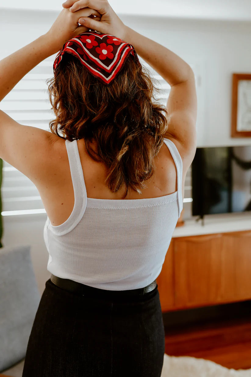 Bottlebrush Tank - Sewing Pattern | Common Stitch bronze tank top