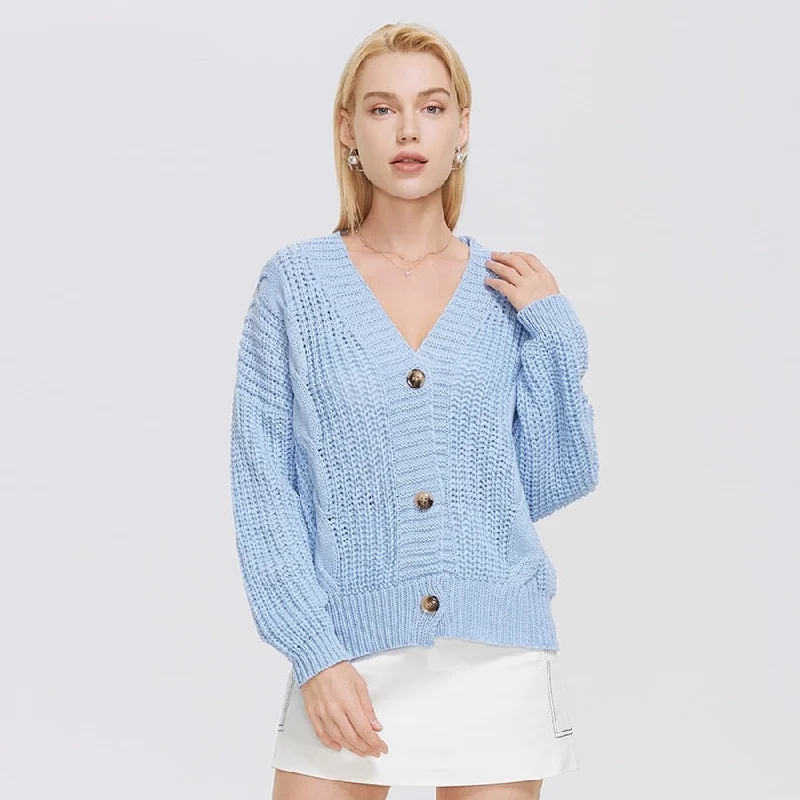 Blowse - Cardigan Sweater Elegant Classic Vintage
