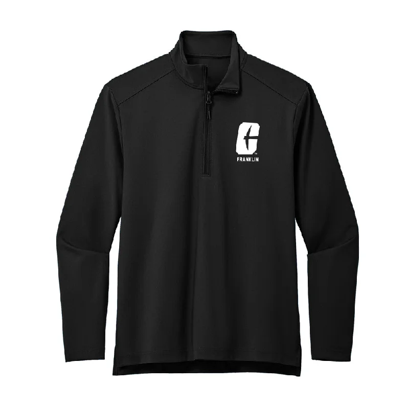 UNC Charlotte - NCAA Women's Cross Country : Jenna Franklin - Premium Quarter Zip Jacket Embroidered Jacket Appliqued Jacket Beaded Jacket UNC Charlotte - NCAA Women's Cross Country : Jenna Franklin - Premium Quarter Zip Jacket Embroidered Jacket Appliqued Jacket Beaded Jacket