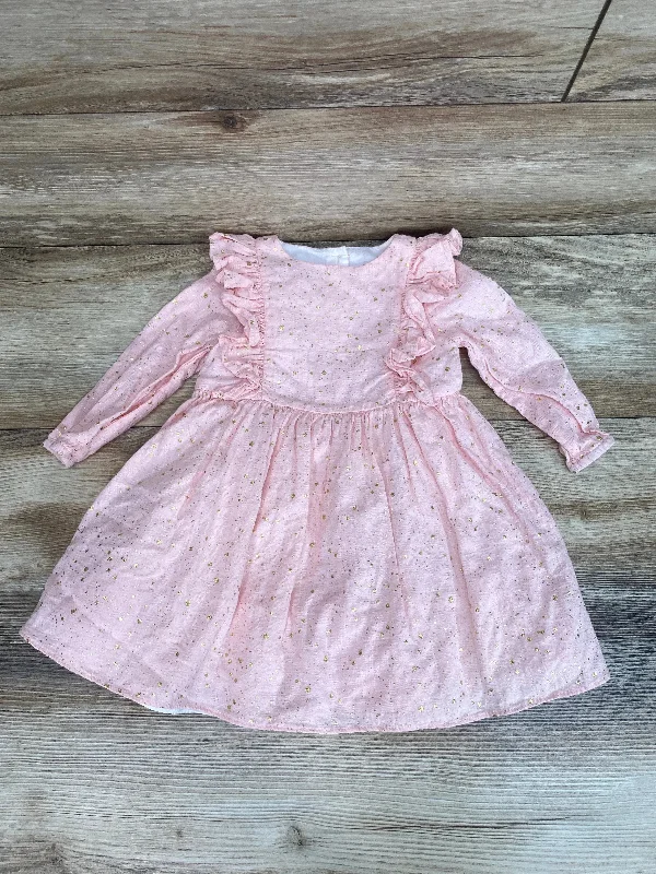 Pippa & Julie Ruffle Dress Pink sz 18m