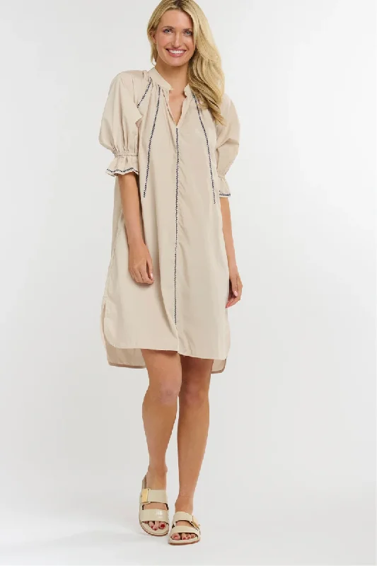 Almond Bennett Dress By 365 Days