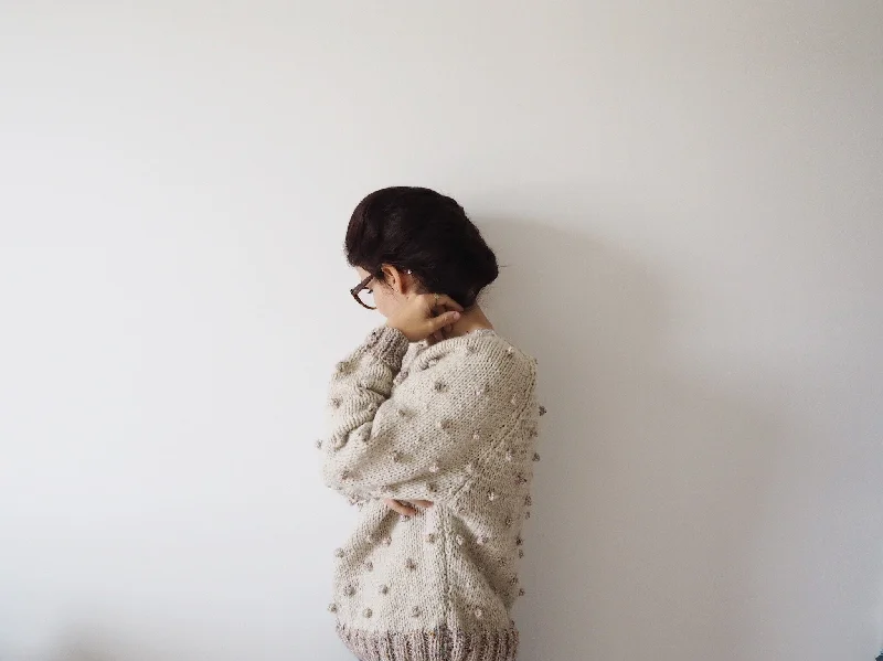 *women’s* popcorn cardigan Asymmetrical,ymmetric Pencil Cardigan