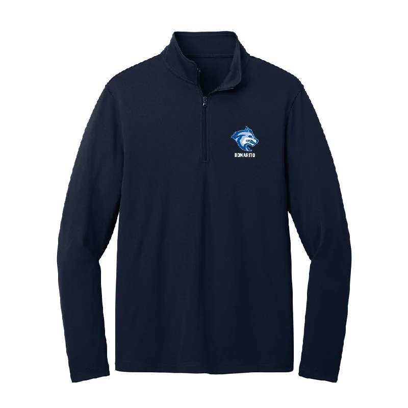 SSU - NCAA Women's Cross Country : Gianna Bomarito - Lightweight Quarter Zip Jacket Fleece Jacket Down Jacket Feather Jacket SSU - NCAA Women's Cross Country : Gianna Bomarito - Lightweight Quarter Zip Jacket Fleece Jacket Down Jacket Feather Jacket