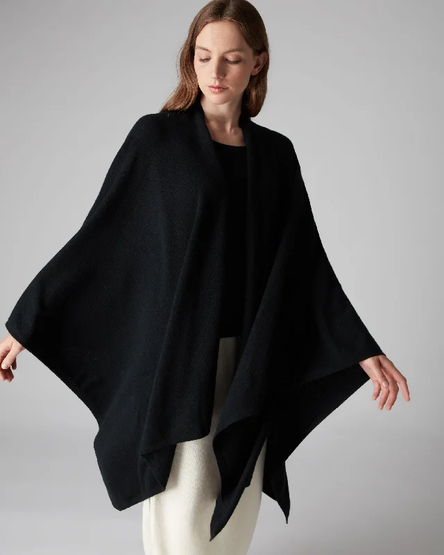 Women's Lily Lightweight Cape Black