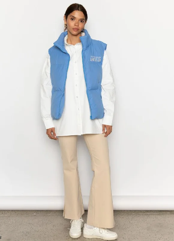 Cold and Cool Puffer Vest - Azure