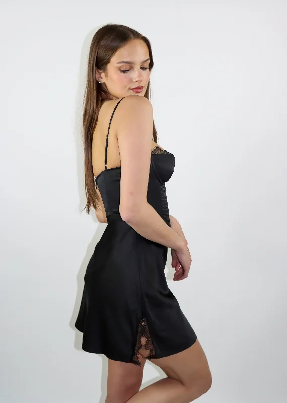 All Mine Corset Dress ★ Black