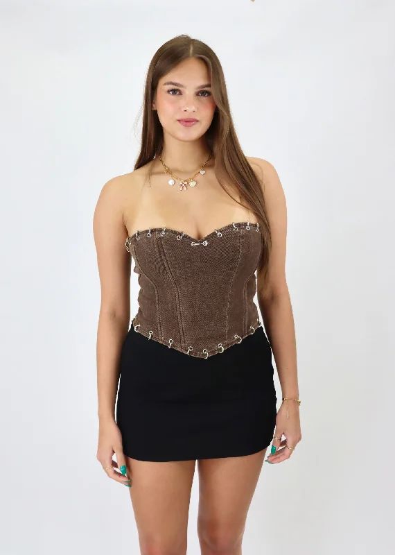 Roadrunner Corset ★ Brown