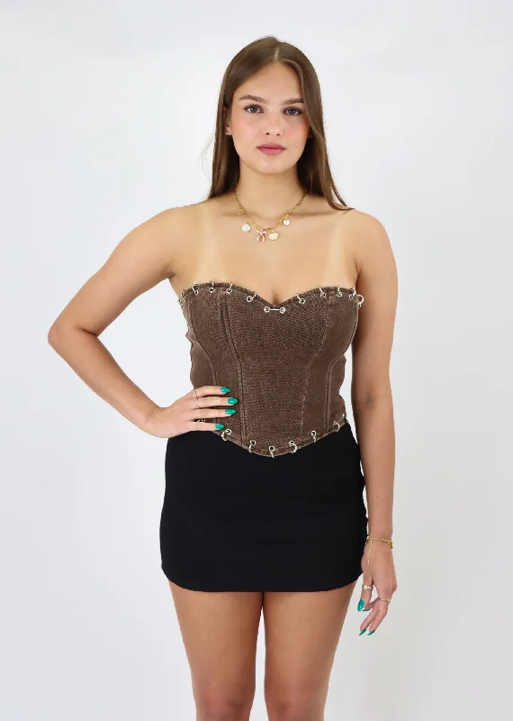 Roadrunner Corset ★ Brown