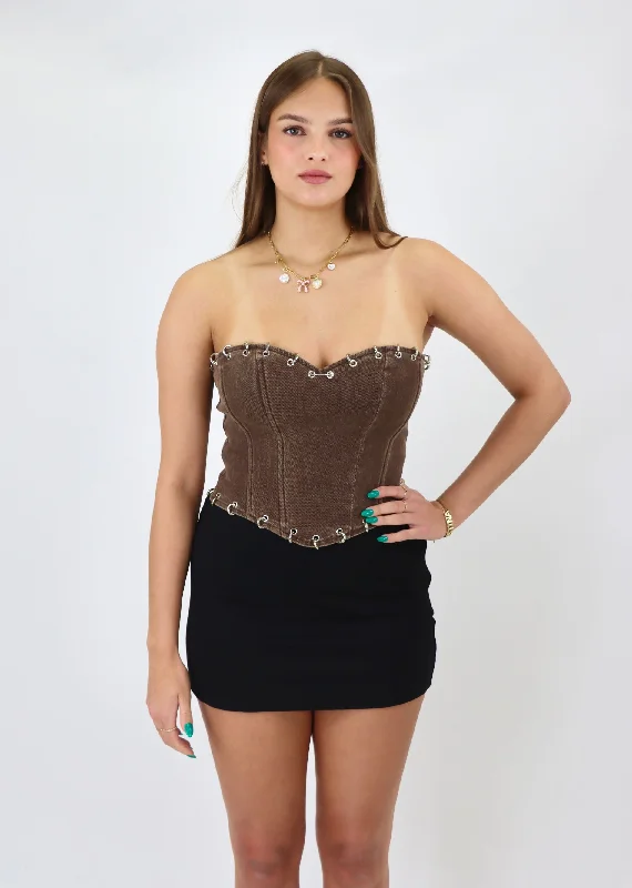 Roadrunner Corset ★ Brown