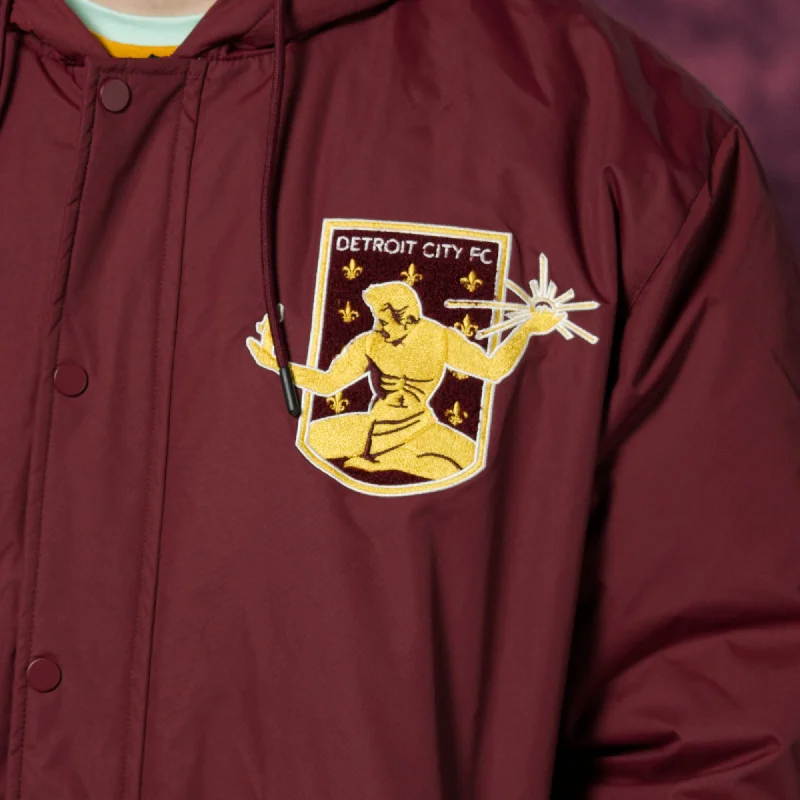 DCFC Coaches Jacket- Maroon