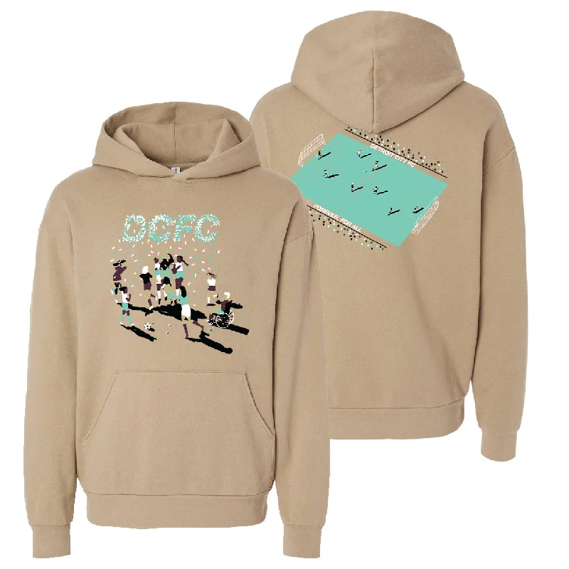 DCFC Womens History Month Hoodie- Sandstone