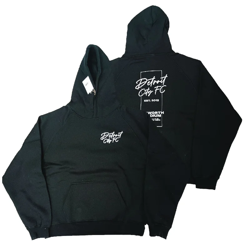 DCFC Oversized Hoodie- Black