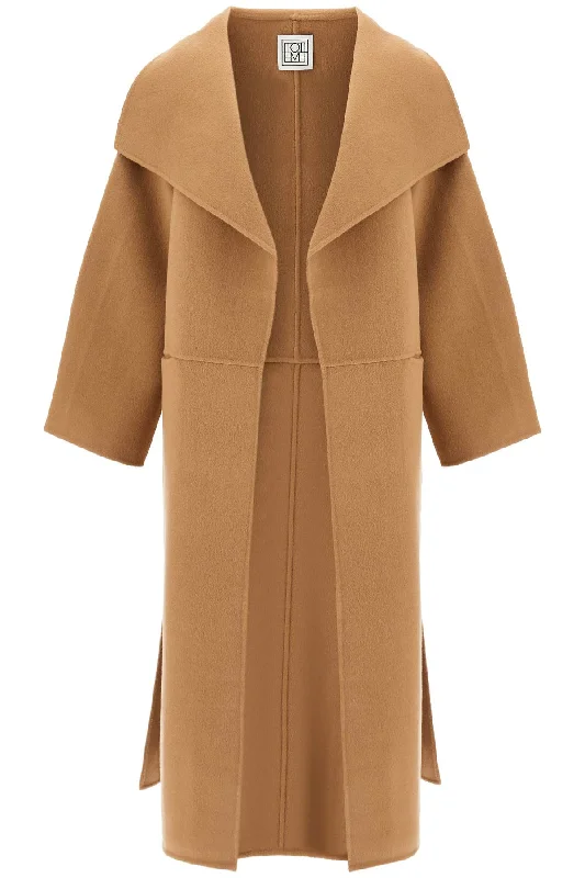 signature wool-cashmere coat 211 110 717 CAMEL