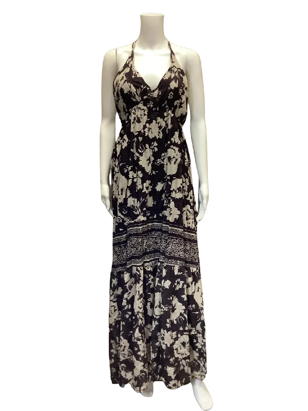 ba&sh Women's Maxi Sleeveless Dress Floral Print Size: M