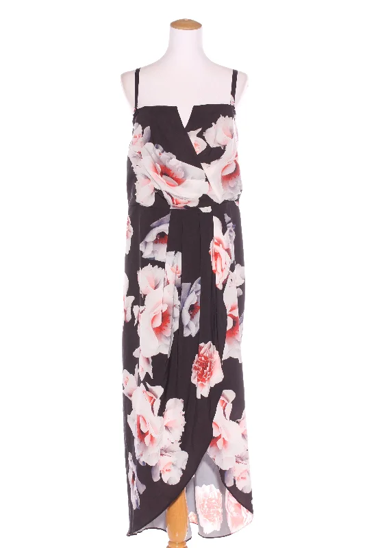 CITY CHIC - Floral maxi dress! 20