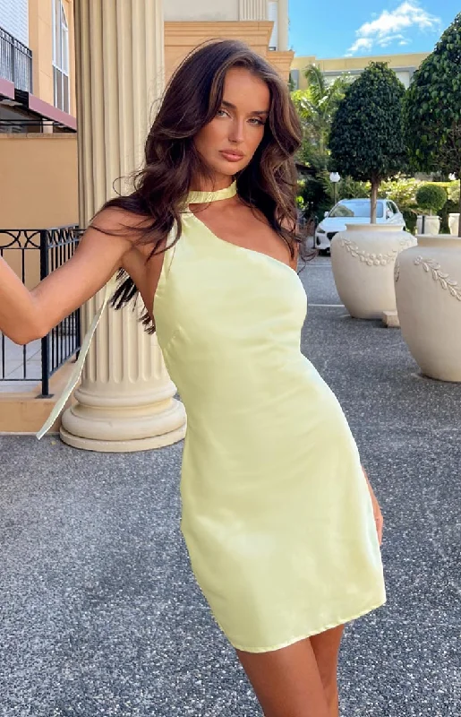 Sunshine Sway Yellow Mini Dress