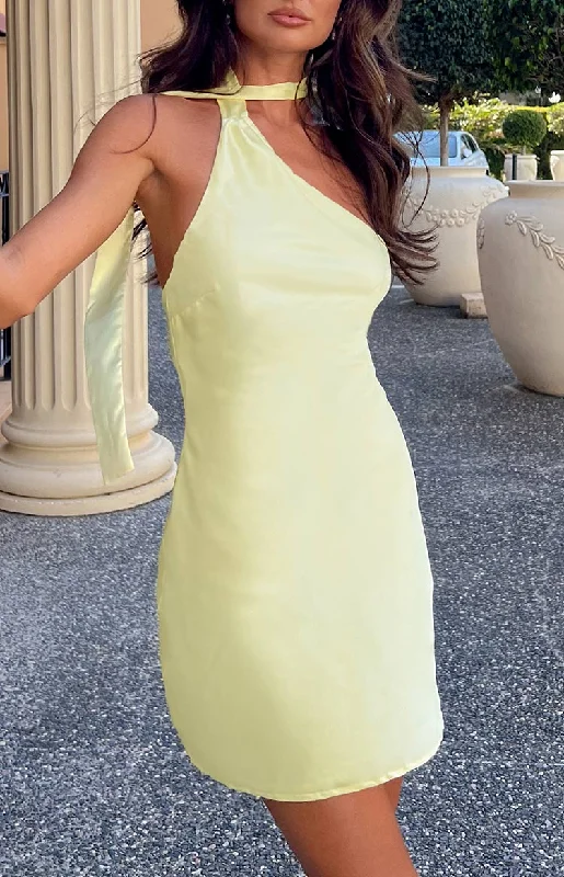 Sunshine Sway Yellow Mini Dress