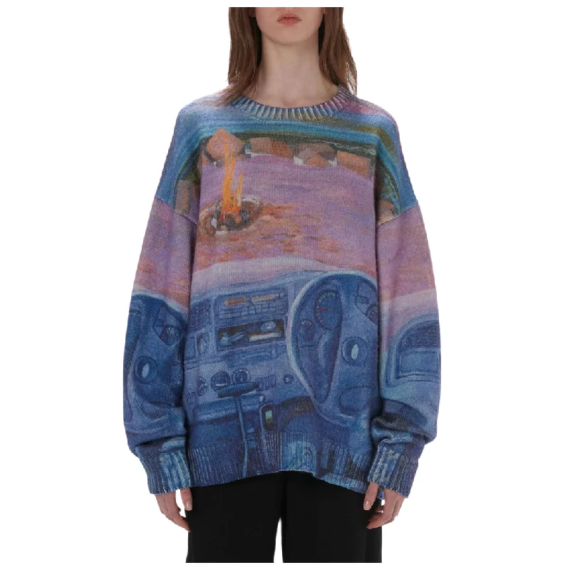 Car Print Jumper