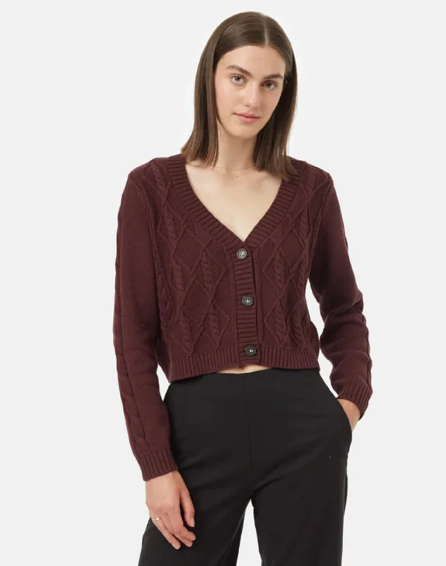 Tentree Highline Cabled Cardigan