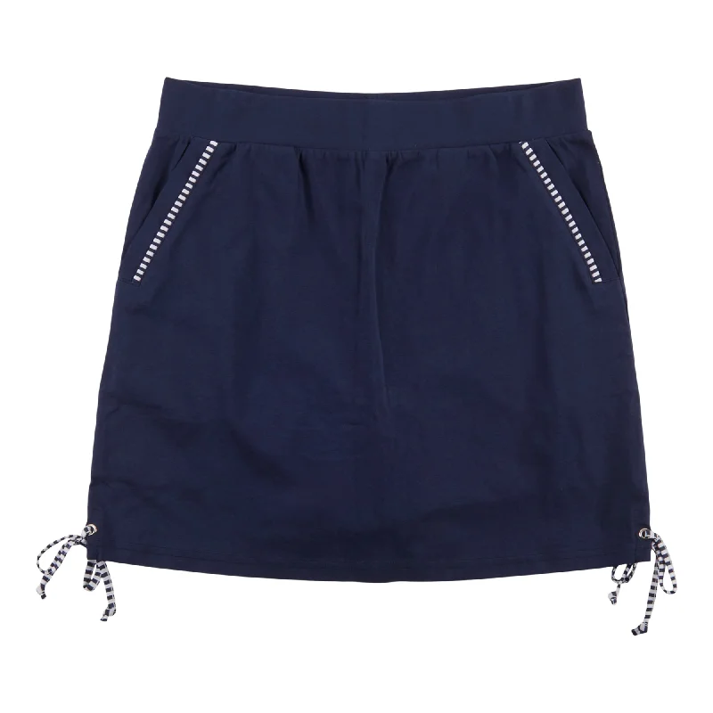 Classic Editions Women's Classic Style Skort with Tie Strings