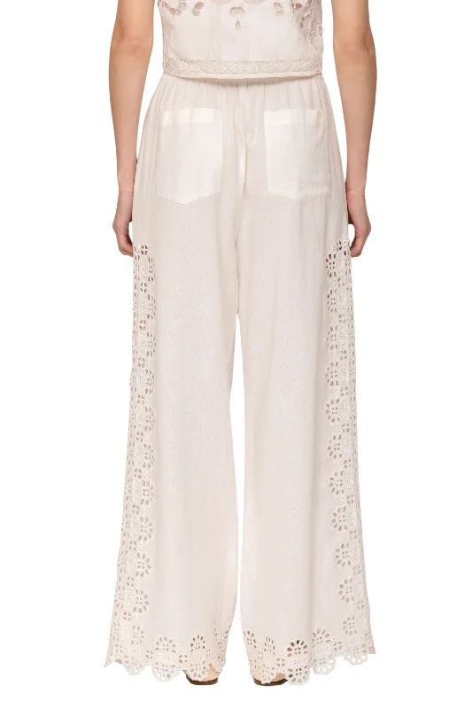 Edith Embroidered Pants