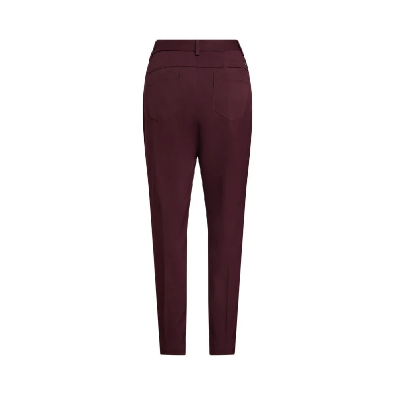 RLX Ralph Lauren Women's 5 Pocket Power-Stretch Golf Pants - Harvard Wine