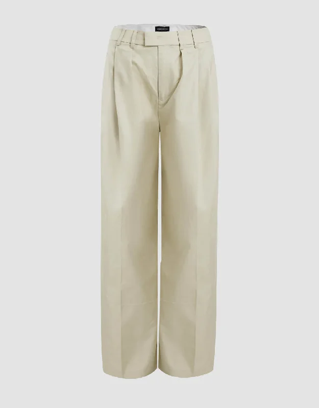 Tailored Straight Pants