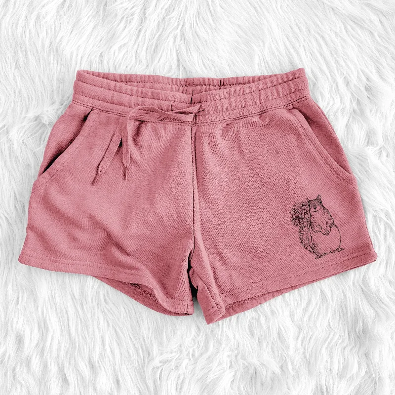 Western Grey Squirrel - Sciurus griseus - Women's Cali Wave Shorts