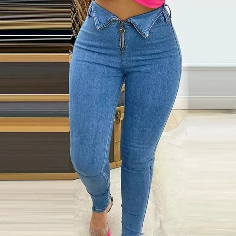 Wholesale fashion casual casual jeans Leggings（CL8938）