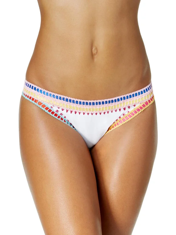 Be-Weave It Womens Cheeky Beachwear Bikini Swim Bottom