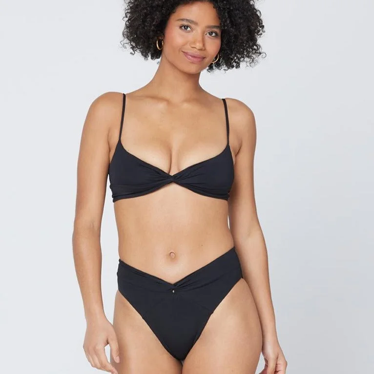 Nancy Lee Bitsy Bikini Bottom (Black)