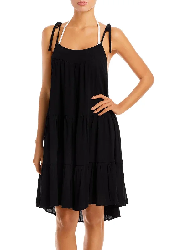 Womens Swing Tiered Cover-Up