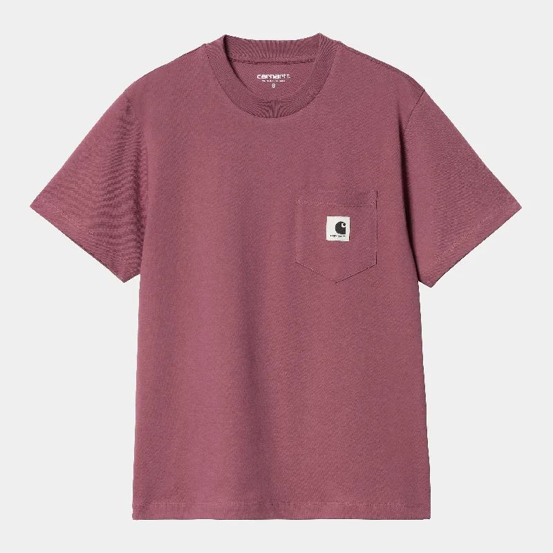 Carhartt W' Pocket T-Shirt Dusty Fuchsia