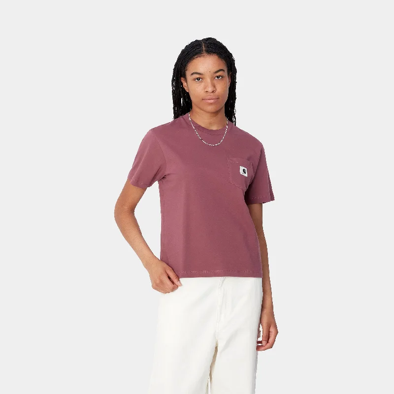 Carhartt W' Pocket T-Shirt Dusty Fuchsia