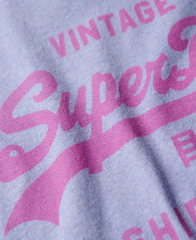 Vintage Logo Heritage Relaxed T-Shirt | Violet Marle