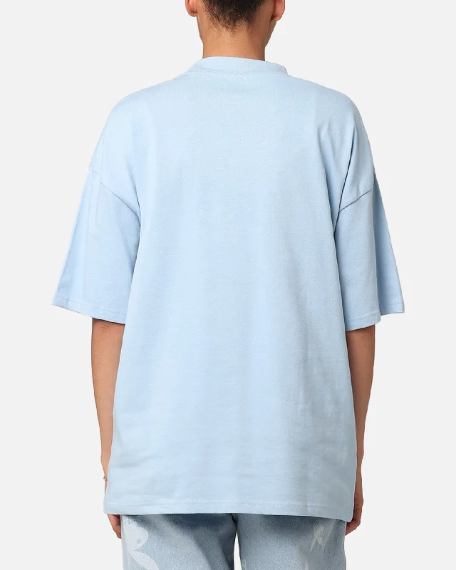 Culture Kings Oversized Blank T-Shirt Light Blue