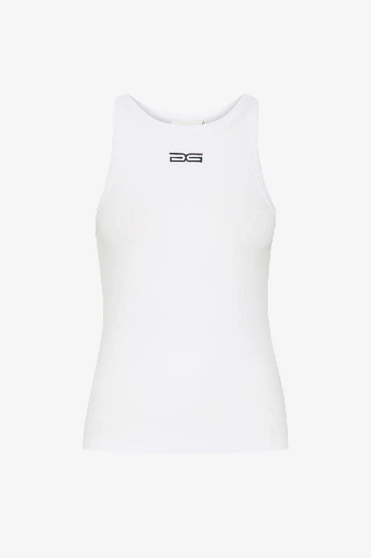 Gestuz DrewGZ Logo Tank - White