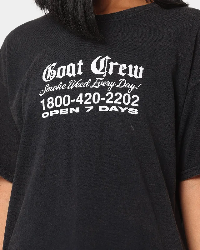 Goat Crew Chemist Vintage T-Shirt Black Wash