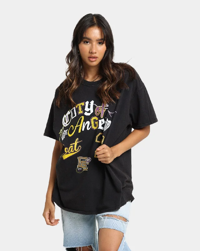 Goat Crew City Of Angels Vintage T-Shirt Black Wash