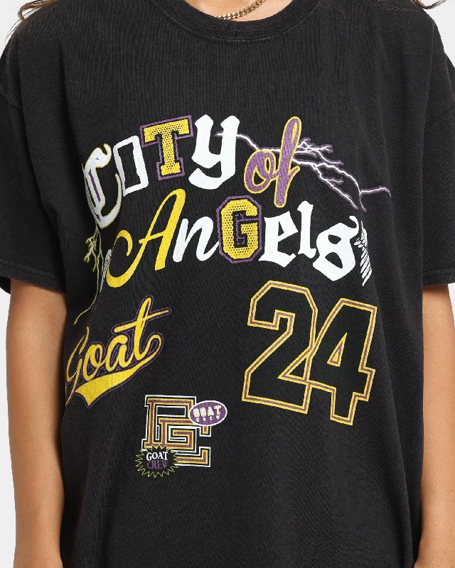 Goat Crew City Of Angels Vintage T-Shirt Black Wash