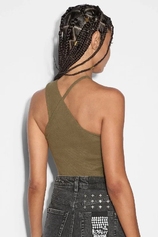 Ksubi Score Tank - Khaki