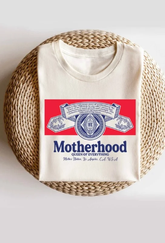 ""Motherhood"" Graphic Tee-Shirt